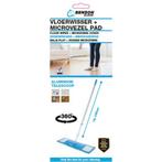 Benson Verstelbare vloerwisser - aluminium - microvezel d..., Huis en Inrichting, Schoonmaakartikelen, Ophalen of Verzenden
