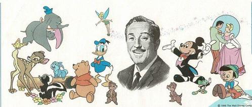 Certificaat - Disney - Original Walt Disney Stock, Verzamelen, Disney