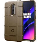 ProGuard OnePlus 7 Pro Hoesje Pro Rugged Shield Bruin, Verzenden, Nieuw, Hoesje of Tasje