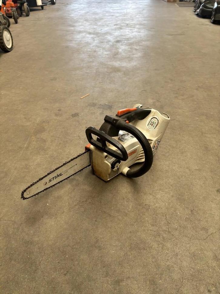 Stihl MSA 161 T top-handle accu kettingzaag (gebruikt) 1 bes, Tuin en Terras, Hand-tuingereedschap, Gebruikt