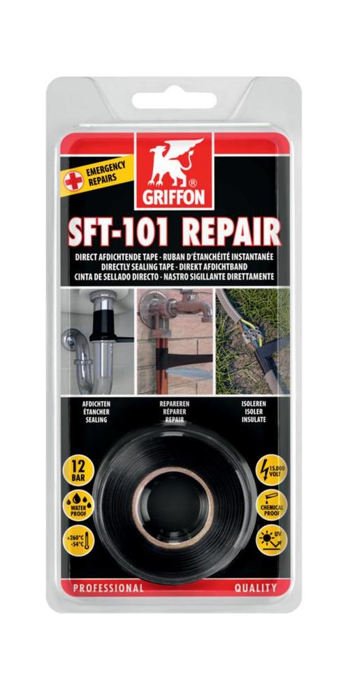 Griffon - SFT-101 Repair Tape 25mm x 3m, Doe-het-zelf en Verbouw, Overige Doe-het-zelf en Verbouw, Nieuw, Ophalen of Verzenden