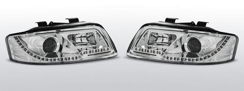 Koplampen Tube Light | Audi A4 B6 2000-2004 | met verstelmot, Auto-onderdelen, Verlichting, Nieuw, Audi, Verzenden