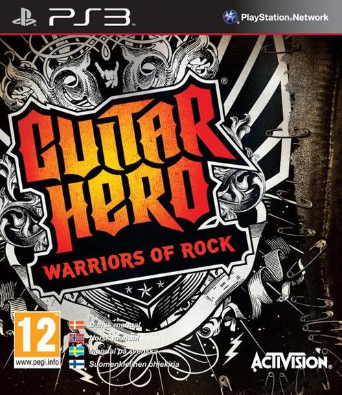 Guitar Hero Warriors Of Rock-Standaard (PlayStation 3), Spelcomputers en Games, Games | Sony PlayStation 3, Zo goed als nieuw