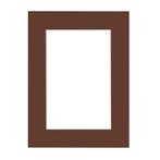 Passe Partout Bruin - Maatwerk Calculator, Huis en Inrichting, Woonaccessoires | Lijsten, Nieuw