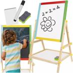 Kruzzel Houten Dubbelzijdig Bord - 65,5 x 40 x 33 cm - Kr..., Ophalen of Verzenden, Nieuw
