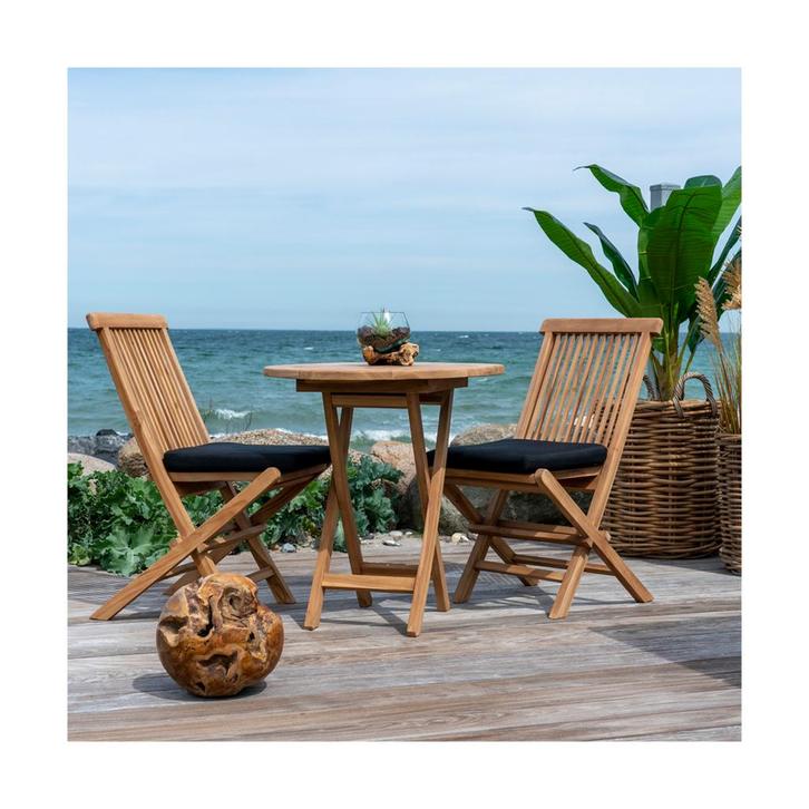 20% korting | Inklapbare houten tuinstoel | Naturel, Huis en Inrichting, Stoelen, Eén, Bruin, Nieuw, Hout, Verzenden