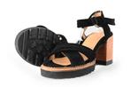 Shabbies Sandalen in maat 36 Zwart | 10% extra korting, Shabbies, Verzenden, Zwart, Sandalen of Muiltjes