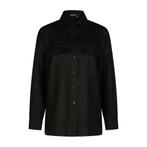 Marc Aurel • zwarte linnen blouse • 36, Marc Aurel, Verzenden, Zwart, Nieuw