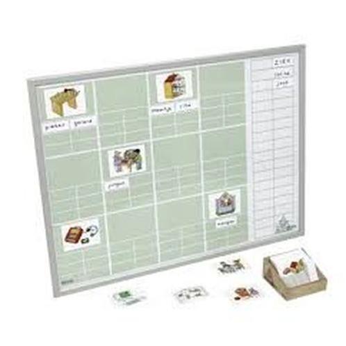 Plan magnetische planbord voor groep 1 en 2, Boeken, Schoolboeken, Nieuw, Verzenden