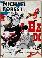 Lons (1986) - Mousexterminator (original 1/1 collage canvas)