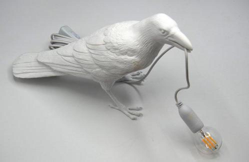 Seletti - Marcantonio - Lamp - Vogellamp Wachten - Hars, Antiek en Kunst, Antiek | Lampen