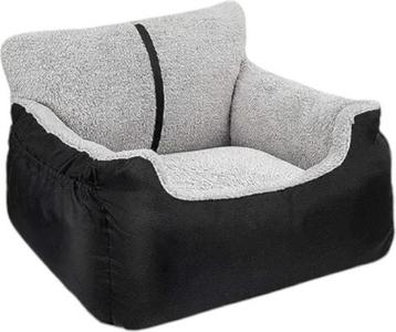 Autostoel Hond - Zwart - 50 x 55 x 35 cm - Hondenmand Met beschikbaar voor biedingen