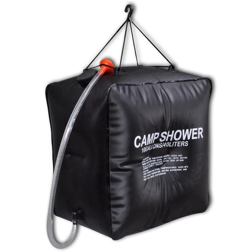 vidaXL Campingdouche Solar 40 L, Caravans en Kamperen, Kampeeraccessoires, Nieuw, Verzenden