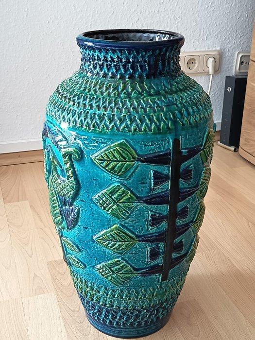 XXL Bodo Mans BAY Keramik Bodenvase – Fat Lava, Antiek en Kunst, Antiek | Glas en Kristal