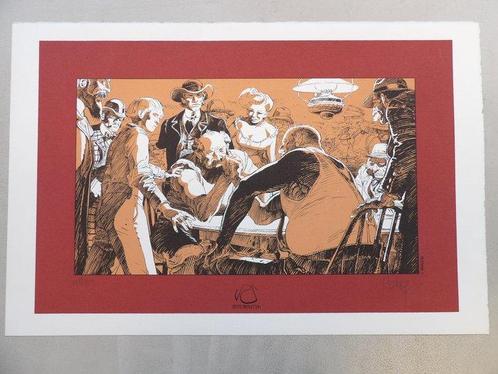 François Boucq - 1 Offset Print - Bouncer - Le bras de fer, Boeken, Strips | Comics