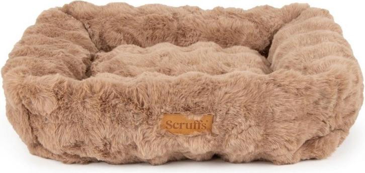 Scruffs - Alpine Box Bed - Hondenmand - Taupe - Medium 60 x, Kinderen en Baby's, Overige Kinderen en Baby's, Zo goed als nieuw