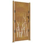 Cortenstaal Poort 105x180 - Grasdesign Retourdeal! -42%, Met poort, Nieuw, Ophalen of Verzenden, Tuinhek
