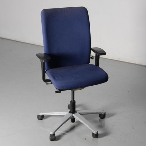Konig & Neurath bureaustoel, blauw, 2D armleggers, Zakelijke goederen, Kantoor en Winkelinrichting | Kantoormeubilair en Inrichting