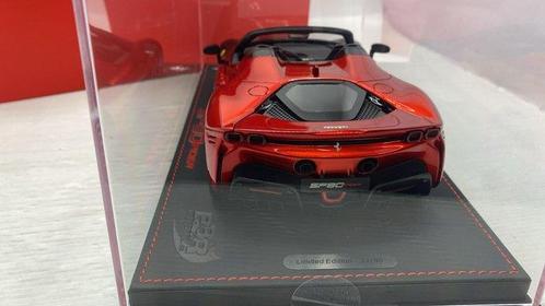 BBR 1:18 - Modelauto - Ferrari SF90 Spider Rosso magma e, Hobby en Vrije tijd, Modelauto's | 1:5 tot 1:12