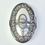 Sieradendoos - Roos - .800 zilver, Antiek en Kunst