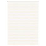 vidaXL Zebra Blind Marmer Beige 165x230 cm Stofbreedte 160,9, Verzenden, Nieuw, Beige