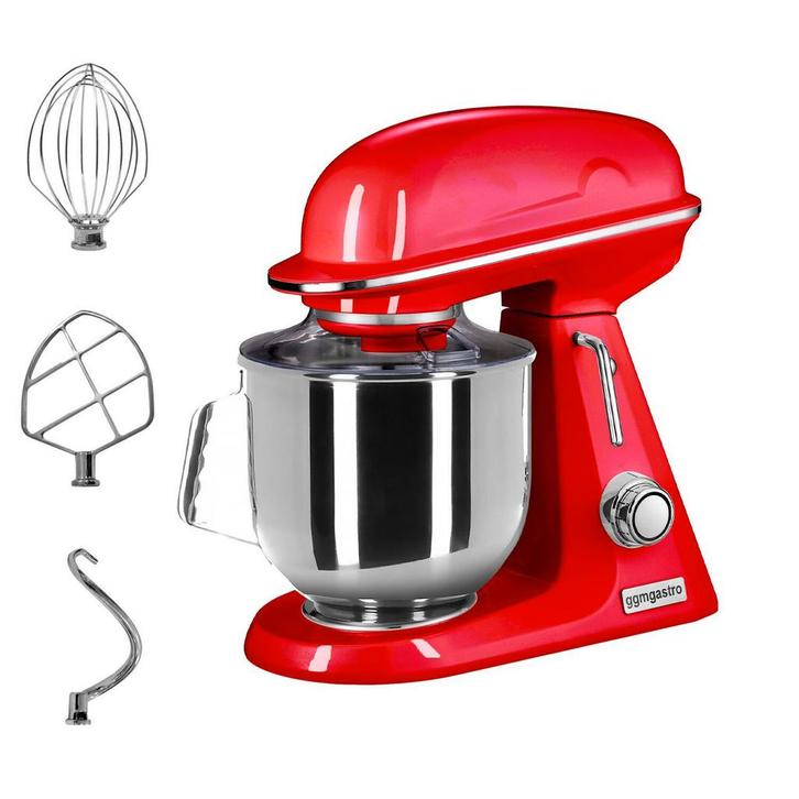 GGM Gastro | Planeetmenger - 7 liter - 350 Watt - incl. 3 |, Witgoed en Apparatuur, Keukenmixers, Nieuw, Verzenden