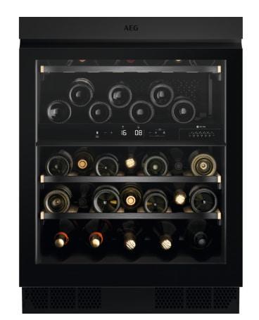 €1999 AEG AWUD040B8B wijnkoeler Ingebouwd Zwart 33 fles(sen, Witgoed en Apparatuur, Koelkasten en IJskasten, 160 cm of meer, Ophalen of Verzenden