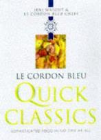 Le Cordon Bleu quick classics by Jeni Wright Cordon Bleu, Gelezen, Verzenden