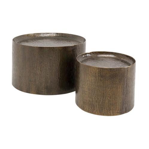 *WOONWINKEL* Kare Design Casablanca Ronde Salontafels Set Me, Huis en Inrichting, Tafels | Salontafels, Nieuw, Verzenden