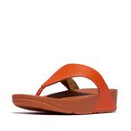 -10% FitFlop  FitFlop Lulu leather toepost  maat 39, Verzenden, Nieuw, Oranje