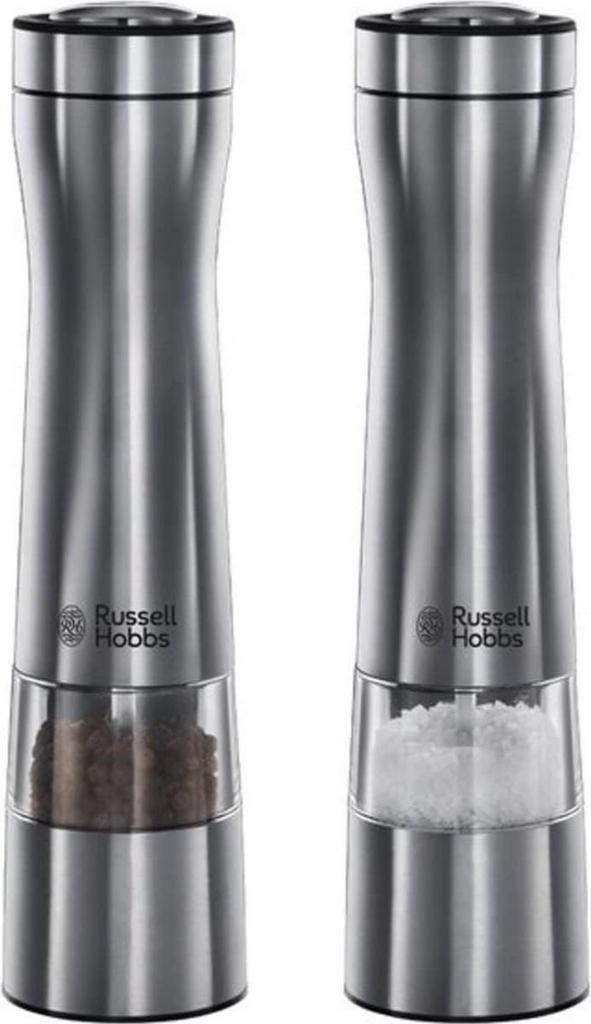 Russell Hobbs Peper- &amp; Zoutmolen Set Elektrisch - 23 cm, Huis en Inrichting, Keuken | Keukenbenodigdheden, Zo goed als nieuw