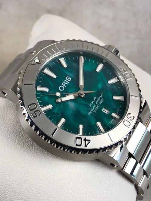 Oris - Aquis Date X Bracenet Automatic - Zonder Minimumprijs, Sieraden, Tassen en Uiterlijk, Horloges | Heren