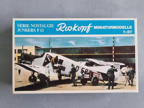 Roskopf 1000 Junkers F13 1:87, Hobby en Vrije tijd, Modelbouw | Vliegtuigen en Helikopters, Verzenden