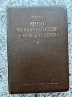 Wetboek van militair strafrecht en wet op de krijgstucht, Gelezen, Verzenden, B.C. Mante, Nederland