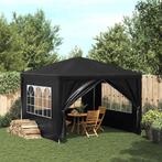 vidaXL Partytent 3x3 m antracietkleurig, Tuin en Terras, Partytenten, Verzenden, Nieuw, Partytent