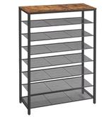 Hoog Schoenenrek met 7 Lagen – Stevig Metalen Frame, Verzenden, Nieuw