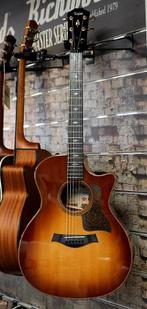 Taylor 714ce SB met K&K High End Pickup Systeem Occasion, Ophalen of Verzenden, Gebruikt, Western- of Steelstringgitaar, Met koffer