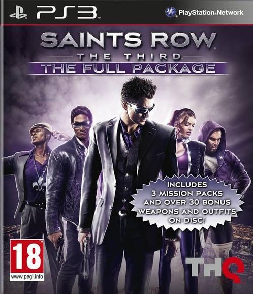 Saints Row The Third the Full Package (PlayStation 3), Spelcomputers en Games, Games | Sony PlayStation 3, Gebruikt, Vanaf 12 jaar
