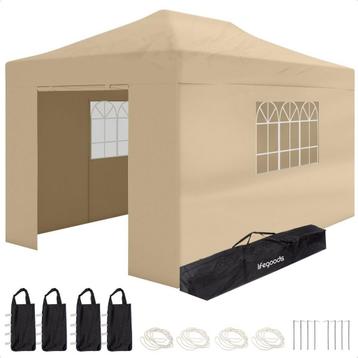 Tweedekans | LifeGoods Partytent – Waterdicht & In Hoogte beschikbaar voor biedingen
