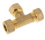15mm Messing T-stuk Knelfitting 82 Bar DIN EN 1254-2, Verzenden, Nieuw