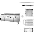 GGM Gastro | Houtskoolgrill - voor Adana & Shish Kebab - |, Tuin en Terras, Barbecue-accessoires, Verzenden, Nieuw, GGM Gastro