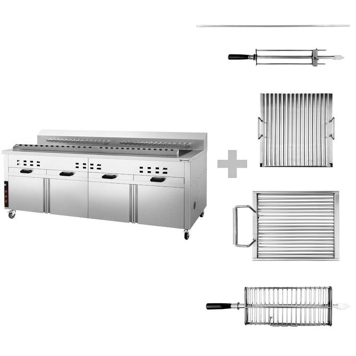 GGM Gastro | Houtskoolgrill - voor Adana & Shish Kebab - |, Tuin en Terras, Barbecue-accessoires, Verzenden