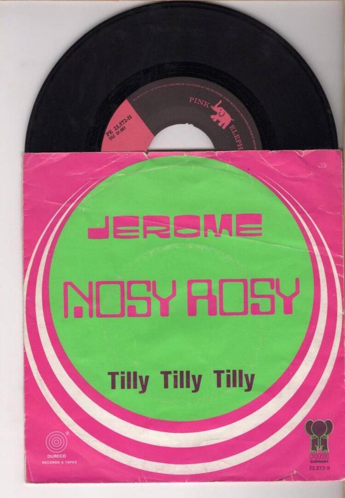 Jérôme – Nosy Rosie / Tilly Tilly Tilly (1-7-Vinyl-Single), Cd's en Dvd's, Vinyl Singles, Ophalen of Verzenden