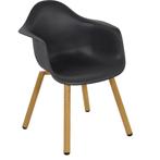 Kuip Tuinstoel  Kunststof Albert Zwart Garden Interiors, Verzenden, Nieuw