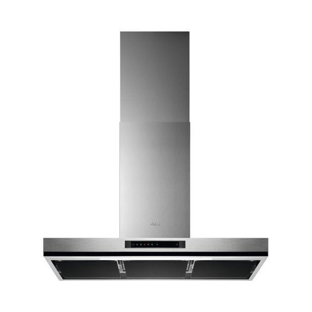 AEG DBK6980HG afzuigkap, Witgoed en Apparatuur, Afzuigkappen, Inbouw, 600 tot 800 m³ per uur, Motor, Nieuw, Wandschouwkap