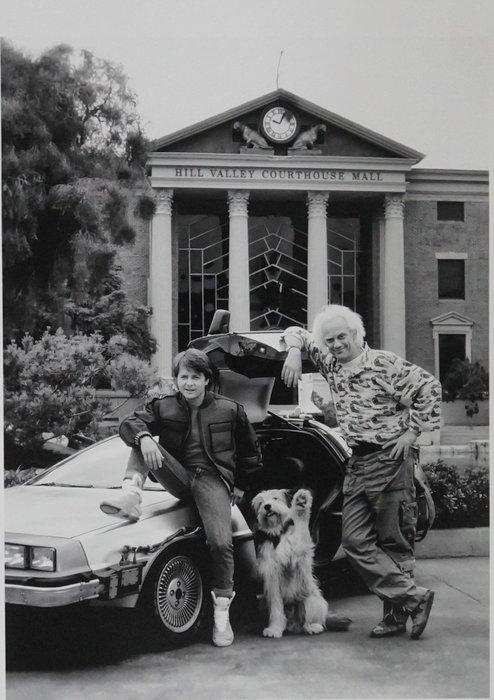 Back To The Future II 1989 - Christopher Lloyd et Michael, Verzamelen, Film en Tv