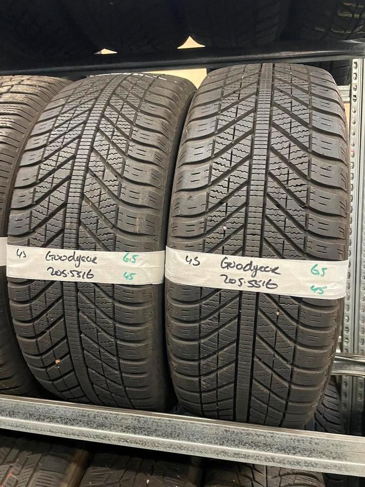 205-55-16 Goodyear ALL SEASON 6.5mm Incl Montage 205 55 16, Auto-onderdelen, Banden en Velgen, 16 inch, All Season, 205 mm, Personenwagen