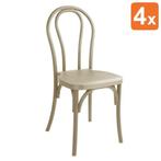 Stoelen | SOHO BENTWOOD | Hars | Naturel | In-/Outdoor |, Verzenden, Nieuw in verpakking
