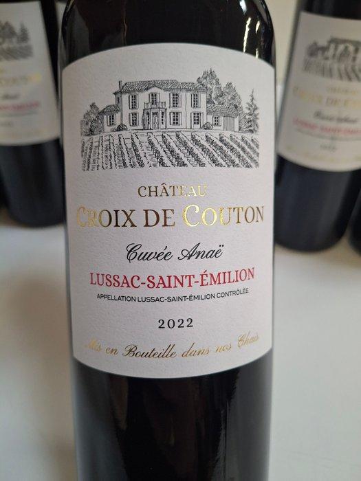 2022 Château Croix de Couton Cuvée Anaë -, Verzamelen, Wijnen