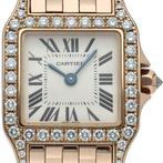 Cartier - Santos de Cartier with Diamond Bezel - WF9008Z8 -, Nieuw